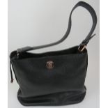 A large Radley black handbag. Provenance: Part of a private collection of designer luxury goods