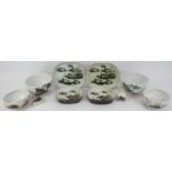 A group of Royal Copenhagen ceramic stoneware items. Comprising four bowls, four trays,