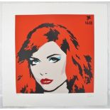 Pegasus (Chris Turner, contemporary) - 'Red Debbie', pencil signed limited edition silkscreen print,