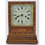 A Camerer, Kuss & Co mantle clock, late 19th/early 20th century. Two keys and pendulum included.