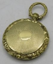 A Regency engine turned locket (although we are informed by the vendor that they believe it to be