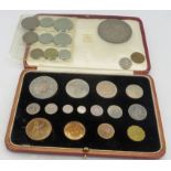 A good set of 1937 Edwardian 15 coin proof set including Maundy money, Royal Mint, in original