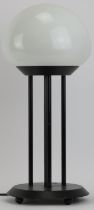 A Robert Sonneman Art Deco style table lamp designed for George Kovacs, circa 1980’s. 44 cm