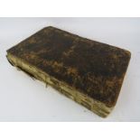 The Book of Martyrs by the Reverend John Fox, dated 1811. Leather bound and printed by Thomas Kelly,