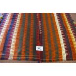A South West Persian Ja Jim Kilim. Good strong vibrant colours. 167cm x 148cm. Condition report: