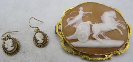 A neo-classical cameo depicting Euryleonis