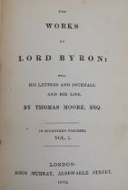 Books: The Works of Lord Byron with his letters and journals by Thomas Moore, complete in 17