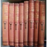 The Second Great War, A Standard History, edited by Sir John Hammerton, vols.I to VIII cloth bound (
