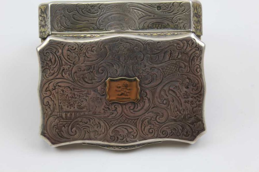Charles Rawlings and William Summers, an early Victorian silver table snuff box - Image 2 of 5