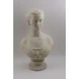 Copeland Parian bust of Princess Alexandra