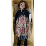 A Zwergnase fully clothed doll.