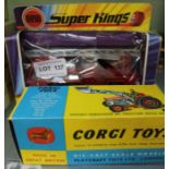 Corgi toys Massey Ferguson 165 & a Matchbox Firetender