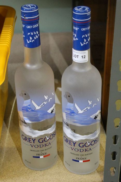 Grey Goose Vodka 700ml, 2 bottles - Image 2 of 2