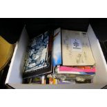 Three boxes of theatre, concert & sporting programmes
