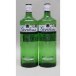 Gordon's Special Dry London Gin, 2 x litre bottles