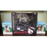 A MacFarlane Toys, "Sleepy Hollow" Headless Horseman in original box, together with two "South Park"