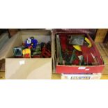 Vintage Meccano, die-cast vehicles & a Pac-Man board game