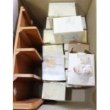 Twelve teddies boxed cherished with display shelf