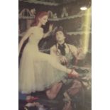 A mid-20th century print 'Red Shoes' film still, 51cm x 42cm, framed