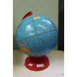 A George F Cram imperial vintage globe on stand