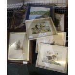A selection of decorative pictures and prints