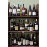 Mixed bottles from a private cellar, 35 bottles