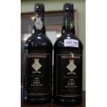 Two bottles of Smith Woodhouse HMS Nelson 1990 LBV Port.