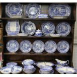 A selection of Spode's Italian patterned dinnerware.