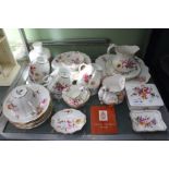 a royal crown derby tea service