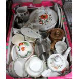 A selection of domestic china wares.