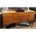 A 1960's mahogany & Bombay Rosewood Gordon Russell sideboard, design number R810