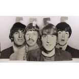A set of four "Beatles" photographic card clothes Hangers, produced by Saunders Enterprises under li