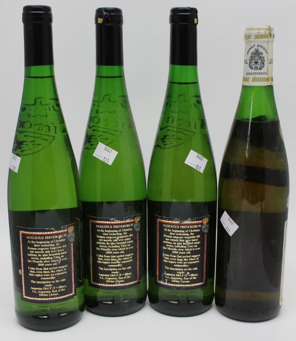 Brauneberger Kurfurstlay Riesling Kabinett 2001, 3 bottles Mehringer Zellerberg Riesling Spatlese 19 - Image 2 of 2