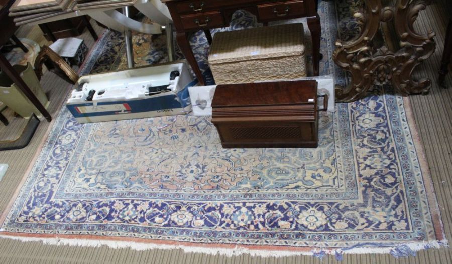 A large Persian design carpet (sun damaged) - Image 2 of 2