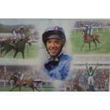 Limited Edition print ' Frankies Favourites ' 695/850 signed by Frankie Dettori