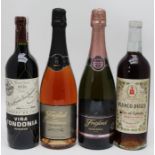 2004 Rioja Vina Tondonia Reserva, 1 bottle Freixenet Rose Cava, 1 bottle Freixenet Vintage Especia