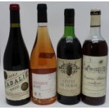 Cabalié Rouge 2021, Pays d’Oc, 1 bottle Berry Brothers & Rudd Reserve Rose, Collavay & Terrier, 1 bo