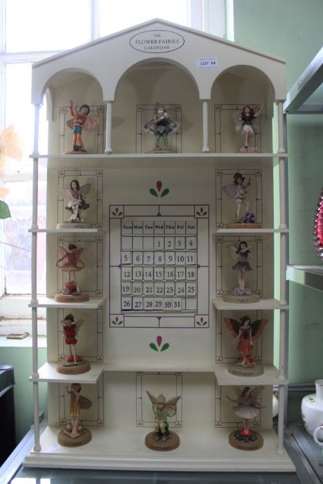 Danbury Mint Flower Fairies perpetual calendar