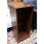 A small mahogany set of shelves