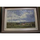 John Neale (British 20th century) "Halford, Warwickshire" oil on board, signed, dated and inscribed