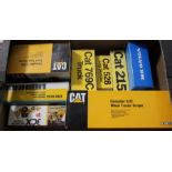 ight various boxed Diecast vehicles to include Caterpillar 631E Wheel Tractor Scraper,