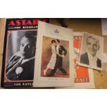 Two programmes of Fred & his sister Adele Astaire, c.1926-28, book biography of Fred Astaire by Tim