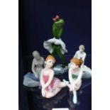 Sitzendorf The Mermaid of Copenhagen, other figurines includes a Frog Marilyn