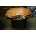 'Wonderwood' rustic stool