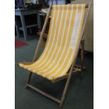 A Verve Clico deckchair