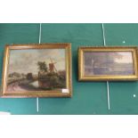 Two various Victorian rural studies, oils on canvas unsigned