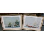 DW Stubbings, a pair of Naval studies