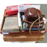 A Selection of gentleman's collectables to include a camera, games etc