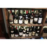 30 bottles of mixed wines being the contents of a private Warwickshire cellar