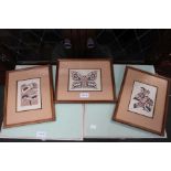Three graphic Inuit prints purchased from the MOA